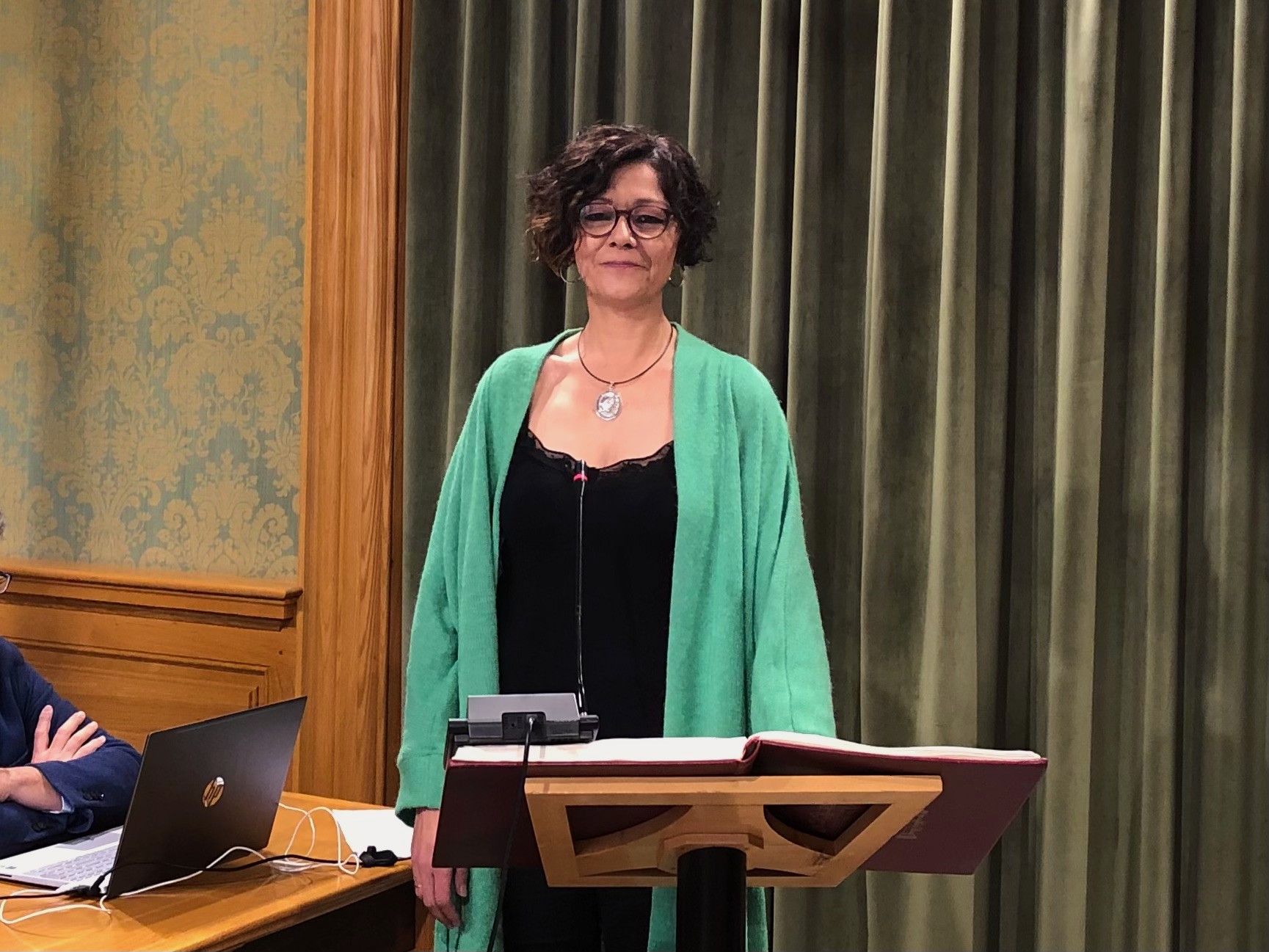 Maria Boza María Cristina Boza se estrena como concejala del Ayuntamiento