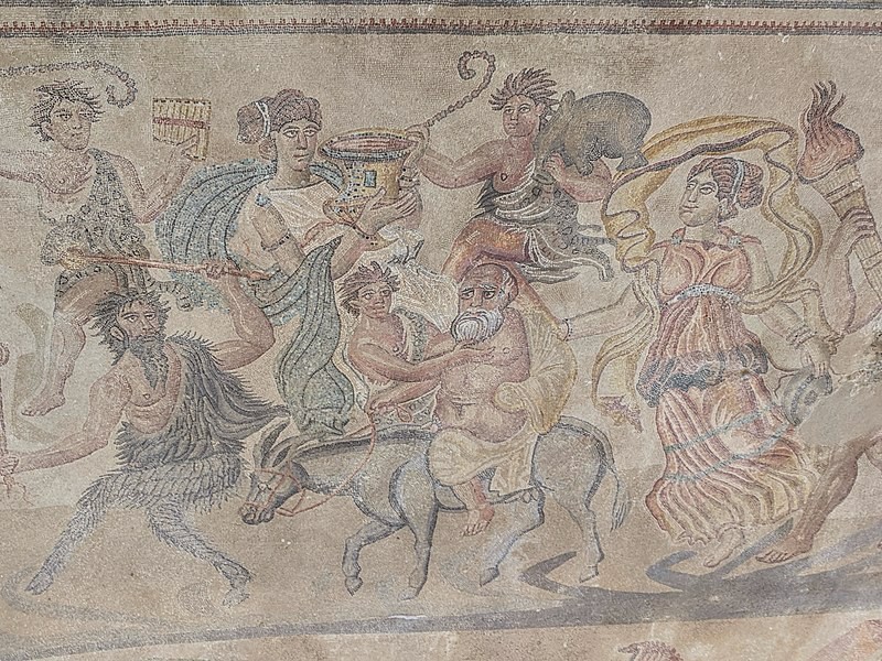 Detalle del mosaico de Noheda (foto Rodelar)