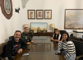 Músicos moteños, brasileños, ucranianos y portugueses se unen en un concierto humanitario