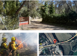 Charla sobre prevención de incendios forestales en urbanizaciones para vecinos de Jábaga, Chillarón y Cólliga