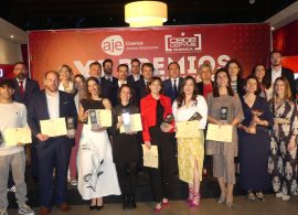 AJE exhibe en sus premios anuales el potencial del joven empresariado conquense