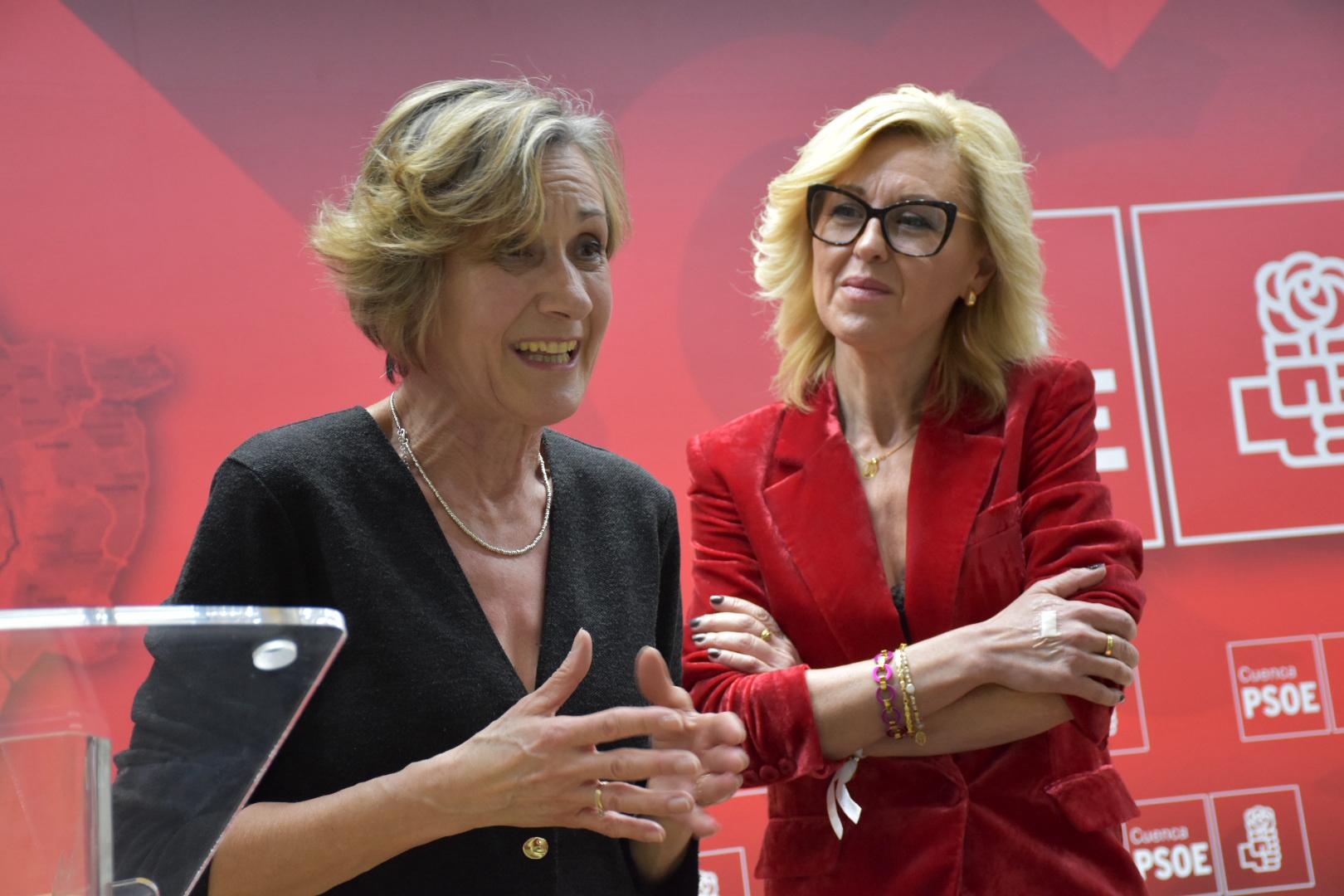 Reconocimiento del PSOE de Cuenca para Ana de la Hoz en el Día ...
