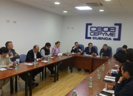 Cuenca se ofrece a acoger a la empresa china Jiangsu Shangqi Group Company
