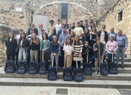 La Diputación de Cuenca homenajea a los jóvenes deportistas becados de la provincia