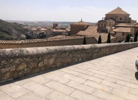 El Ayuntamiento de Cuenca finaliza la reparación del muro de la calle Trabuco
