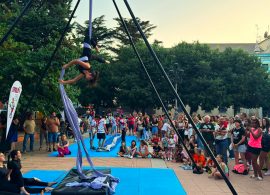 Conka Street comienza con batucada, acrobacias, telas aéreas, bailes urbanos y grafiti