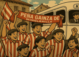 La Peña Gainza del Athletic Club en Minglanilla celebra su 75 aniversario