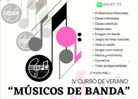 Puebla de Almenara fortalece su legado musical con una nueva edición de su Curso de Verano para Músicos de Banda