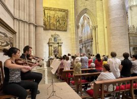 El Ayuntamiento de Cuenca cumple con el voto a Santa Ana en la Catedral en el día de su festividad
