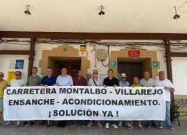 Martín-Buro exige a Page el acondicionamiento “urgente” de la CM-3120 ya que el firme está “destrozado” y es un riesgo para la seguridad vial