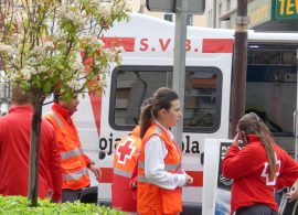 Horarios y servicios del servicio sociosanitario de Cruz Roja durante las fiestas de San Julián