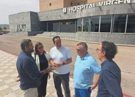 Núñez reprocha deficiencias en el Virgen de la Luz y pregunta por su futuro cuando concluya el traslado al Universitario