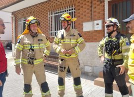 Castilla-La Mancha recibe por segundo año a una delegación estonia para continuar su formación en emergencias forestales a través del dispositivo INFOCAM