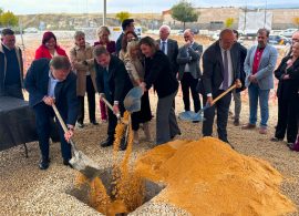 Primera piedra de la nueva Oficina de Empleo de Cuenca, que albergará un centro de formación de la Junta