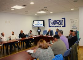 Juan González, reelegido como presidente de los transportistas conquenses