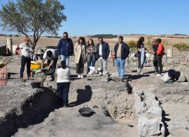 Los trabajos del Taller + impulsado por Junta y la Diputación en Segóbriga ampliarán la zona visitable del Parque Arqueológico