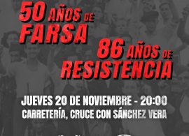 El Colectivo 13 Rosas convoca la concentración antifascista del 20-N en Cuenca