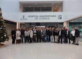 Los alcaldes y representantes municipales de la provincia conocen el nuevo Hospital Universitario de Cuenca