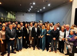 La junta local del PP de Cuenca nace con 80 personas en el primer encuentro navideño con Martín-Buro de presidente