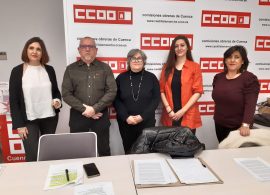 Trabajadoras de las viviendas de mayores de Cuenca se organizan para defender el servicio