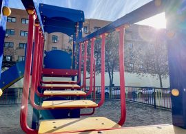 A licitación las áreas infantiles y calistenia en los parques de Santa Ana y Dos Ríos y el área biosaludable de La Melgosa