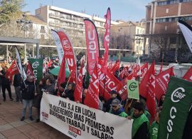 La plantilla de Pinasa se concentrará ante el Ministerio de Hacienda por la garantía de sus puestos de trabajo