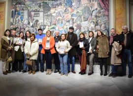 La Diputación presenta el libro solidario ‘Navidad de palabras’, una obra colectiva de autores conquenses a beneficio de AFYEDALCU