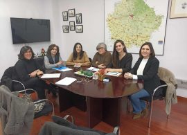 Representantes de "Viviendas Unidas" se reúnen con la Delegada provincial de Bienestar Social de Cuenca