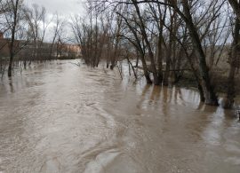 El caudal del Júcar sigue en alerta naranja y por encima de los 170 m3/s