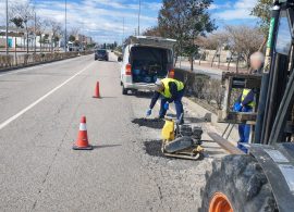 El Ayuntamiento de Tarancón inicia un plan de reparación tras el carrusel de borrascas