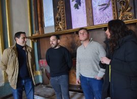 La Diputación abordará la rehabilitación de la ermita de Villas Viejas tras el derrumbe de parte de la bóveda