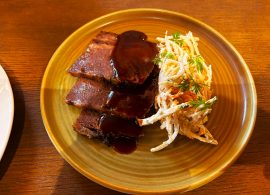 La cocina de la Noheda romana, reinterpretada por el chef Jesús Segura en las Casas Colgadas