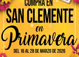 Los comercios de San Clemente sortean vales de 50 euros para celebrar la llegada de la primavera