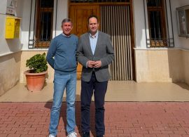 El alcalde de Palomares traslada a Martín-Buro su preocupación por los últimos robos en el municipio