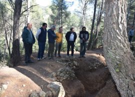 La Diputación invierte 70.000 euros en la rehabilitación de la trinchera XYZ de Santa Cruz de Moya