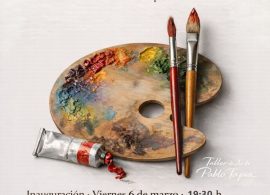 Exposición en el Hospital de Santiago del Taller de pintura artística de Pablo Tapia