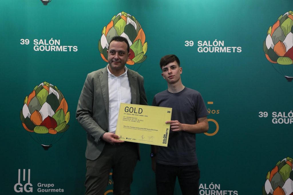 Tercer oro consecutivo para Quesos Villarejo en los Cheese from Spain Awards