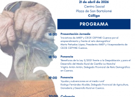 Las jornadas de emprendimiento de la Asociación de Mujeres Empresarios llegan a las pedanías de Cuenca