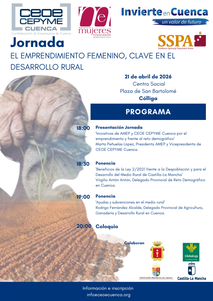 Las jornadas de emprendimiento de la Asociación de Mujeres Empresarios llegan a las pedanías de Cuenca