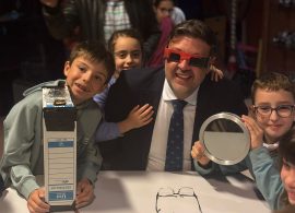 La posición del sol del 28 de abril servirá de referencia para la organización del eclipse total del 12 de agosto