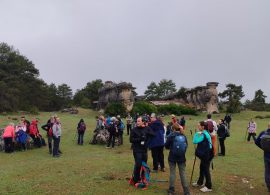 Ochenta participantes del Circuito de Senderismo recorren los 34 kilómetros del GR 36 entre Uña y Cuenca