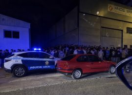 Varios vehículos identificados tras un aviso por carreras ilegales en el polígono Sepes