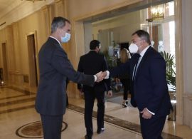 El alcalde Darío Dolz asiste este lunes a la recepción por parte del Rey del Grupo de Ciudades Patrimonio