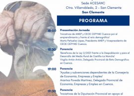 AMEP llega el 12 de mayo a San Clemente junto a gobierno Regional y Diputación para potenciar el desarrollo rural