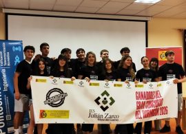 El IES Julián Zarco de Mota del Cuervo gana la fase conquense del Gran Concurso del Hormigón