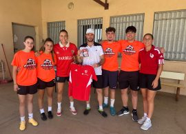 Más de 50 jóvenes disfrutan en el Campus de Fútbol de Campillo de Altobuey