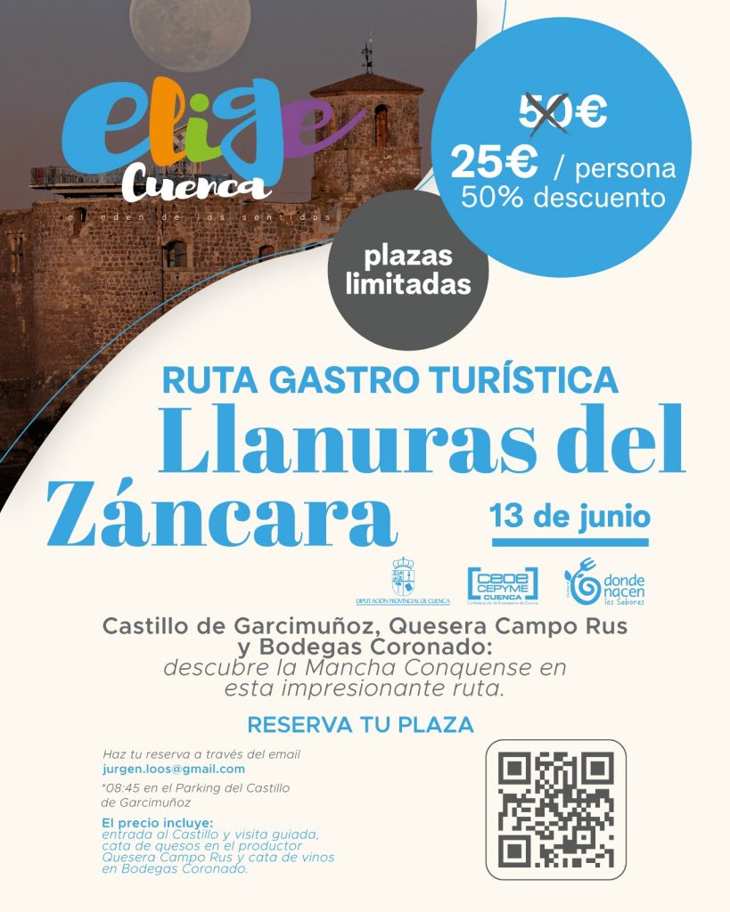 Elige Cuenca propone una ruta gastroturística por las Llanuras del Záncara