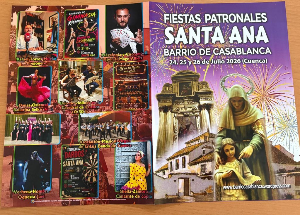 Esta es la programación de las fiestas de Casablanca
