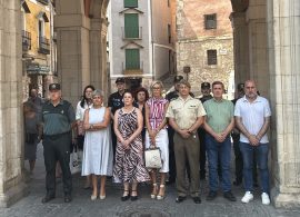 Minuto de silencio en Cuenca por las víctimas del incendio en Los Gallardos