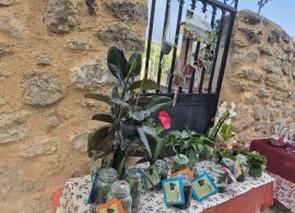 Barbalimpia organiza por cuarto año un mercado solidario para el mantenimiento de su iglesia románica